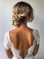 Sally Jane Bridal Dinja Bruidsaccessoire Haarstreng Goud - thumbnail