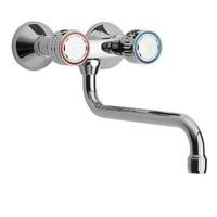 Tres Ese-23 keukenkraan chroom 123210 - thumbnail