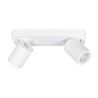 Highlight Dubbele IP44 opbouwspotOliver mat wit - S7438.00 - thumbnail