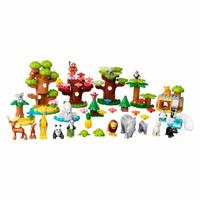 Lego Duplo 10975 Wilde Dieren van de Wereld + Geluid - thumbnail