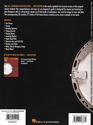 Hal Leonard Banjo Method – Book 1 – 2nd Edition boek Muziekonderwijs Engels Paperback 64 pagina's