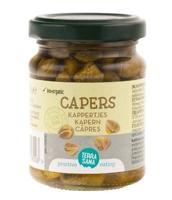 TerraSana Siciliaanse kappertjes in olijfolie bio 120 Gram - thumbnail