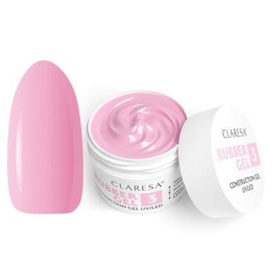 Claresa rubber gel 3 cool pink 45gr.