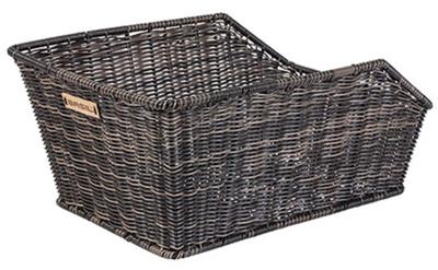 Fietsmand Basil Cento Rattan Look met WSL-systeem 47 x 34 x 24 cm - nature brown