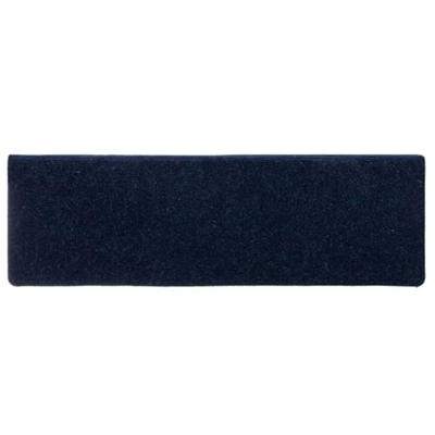 VidaXL Trapmatten zelfklevend 15 stuks 65x21x4 cm marineblauw met rechthoekige rand