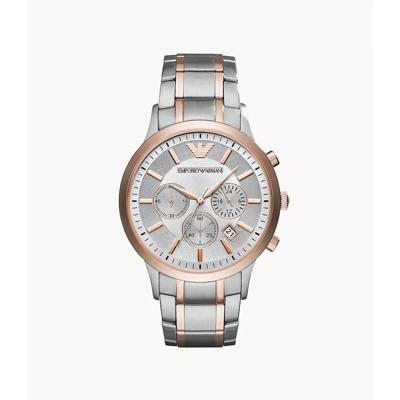 Emporio Armani heren meerkleurig roestvrij staal modehorloge AR11077 Emporio Armani heren meerkleurig roestvrij staal modehorloge AR11077