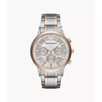Emporio Armani heren meerkleurig roestvrij staal modehorloge AR11077 - thumbnail
