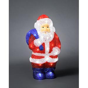 Konstsmide Acrylic Santa, LED Multi kleuren 48 lampen