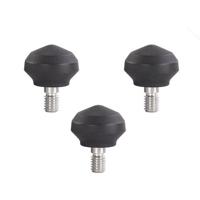 Leofoto 19mm vervangende rubberen statiefvoetjes 3x - thumbnail