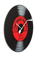 NeXtime NE-8141 Wandklok Dia. 43 Cm, Glas, &apos;Vinyl Tap&apos; - thumbnail