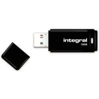 Integral USB 2.0 stick, 16 GB, zwart - thumbnail