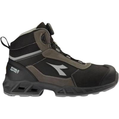 Diadora Werkschoen ST Imp Lea Q Mid 180611 S3S C2680 | Black Shadow C2680 | Maat 40 - 8053607825059 Diadora Werkschoen ST Imp Lea Q Mid 180611 S3S C2680 | Black Shadow C2680 | Maat 40 - 8053607825059