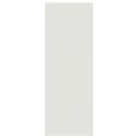 Dressoir 67x39x107 cm staal wit - thumbnail