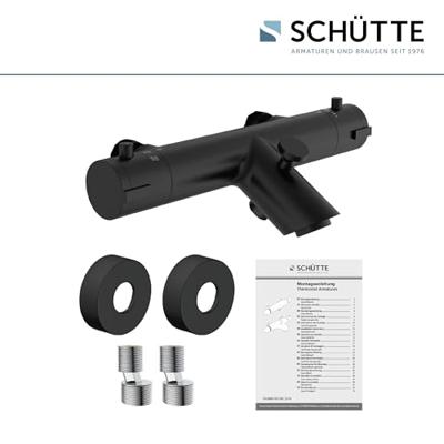 Schütte Thermostatische badkraan LONDON (Zwart mat) Schütte Thermostatische badkraan LONDON (Zwart mat)