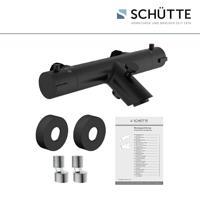 Schütte Thermostatische badkraan LONDON (Zwart mat) - thumbnail