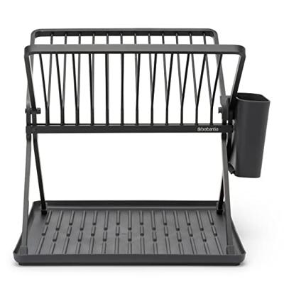Brabantia sinkside inklapbaar afdruiprek dark grey - thumbnail