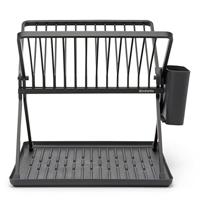Brabantia SinkSide Inklapbaar Afdruiprek Antraciet - thumbnail