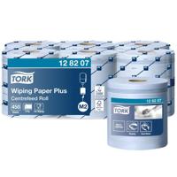 Poetspapier tork m2 advanced 2laags 158m blauw - thumbnail