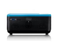 Lenco LPJ-500 - Bluetooth beamer - Mini Beamer - DVD speler - 2800 lumen - 30.000 uur levensduur - Full HD - Bluetooth 5.0-2 x HDMI - USB - SD - AV-in - VGA - blauw - thumbnail