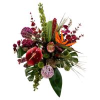 Emerald kunstboeket exotic mix - thumbnail