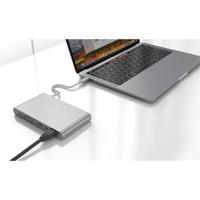 HyperDrive GN30 USB Type C Ultimate Hub, Silver - thumbnail