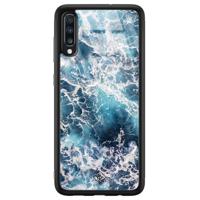 Samsung Galaxy A50 glazen hardcase - Oceaan - thumbnail