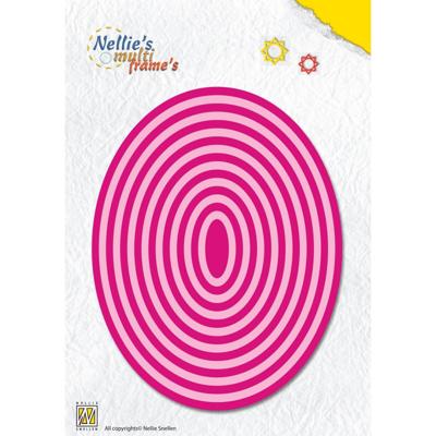 Nellie's Choice • multi frame dies ovaal 17st.