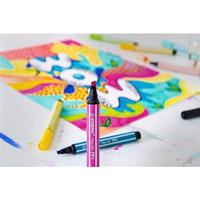 STABILO pen 68 max viltstift met dikke beitelpunt apricot - thumbnail