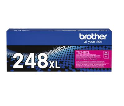 Brother toner, 2.300 pagina's, OEM TN-248XLM, magenta Brother toner, 2.300 pagina's, OEM TN-248XLM, magenta