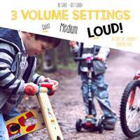 Hornit Mini Voorlicht + Bel - Zwart - thumbnail