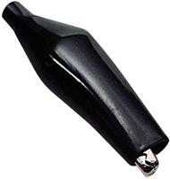 BKL Electronic 072403 Krokodillenklem Zwart Klembereik (max.): 9 mm Lengte: 28 mm 1 stuk(s) - thumbnail