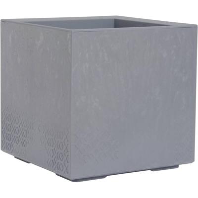Siena Garden FARO STONE LA935-71 Plantenbak Polypropyleen Betonlook, Grijs