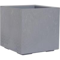 Siena Garden FARO STONE LA935-71 Plantenbak Polypropyleen Betonlook, Grijs - thumbnail