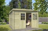 Blokhut Nadia 275x275 Olijfgroen Geimpregneerd Outdoor Life - Outdoor life - thumbnail