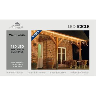 IJspegelverlichting Led 180 lampjes | Warm wit IJspegelverlichting Led 180 lampjes | Warm wit