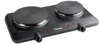 Bestron AHP250D Dubbele Elektrische Kookplaat Zwart - thumbnail