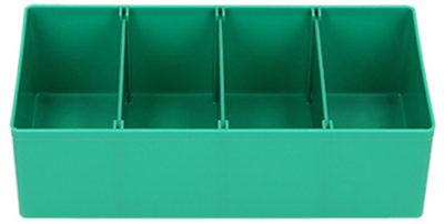 Hikoki Accessoires Opbergbox groen | Met 3 vakverdelers | 402542 402542