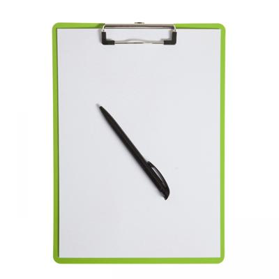 MAUL klemplaat Flexx PP A4 staand neon groen