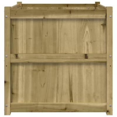 VidaXL Plantenbak 70x70x70 cm geïmpregneerd grenenhout