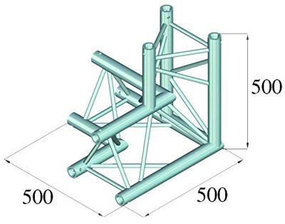 Alutruss 6082AL-33 Hoek Alutruss 6082AL-33 Hoek