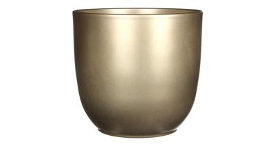 Tusca pot rond goud h20xd22,5 cm Mica Decorations - Mica decorations