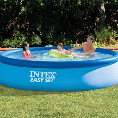 Intex 28143NP Easy Set Zwembad 396x84 cm Blauw - thumbnail