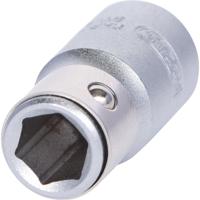KS Tools 911.4327 1/4 bit-adapterdop, met spanring - thumbnail