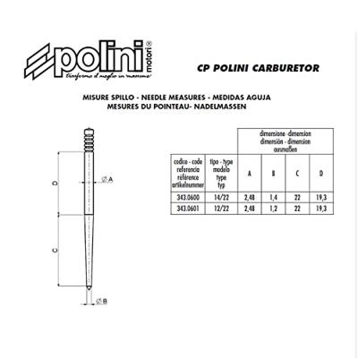 Gasnaald Polini CP 14/22