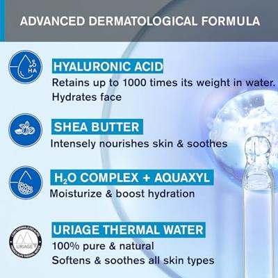 Uriage Hydraterende Gezichtscrème Droge tot Zeer Droge Huid 40ml