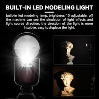 Externe flitser Godox Geschikt voor: Canon - thumbnail