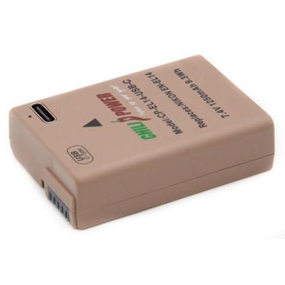 ChiliPower accu EN-EL14 USB-C versie voor Nikon - 1250mAh