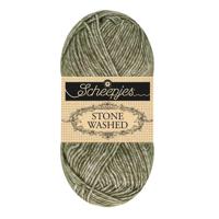 Scheepjes Stone Washed - 851 Chlorite Green - Haakgaren / Breigaren - thumbnail