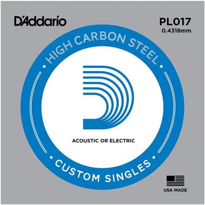 D'Addario PL017 losse snaar voor elektr. en akoestische gitaar