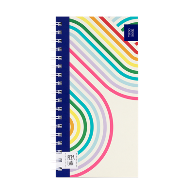 Pepa Lani To Do Boek Spring Flower & Fruity Retro Swirl